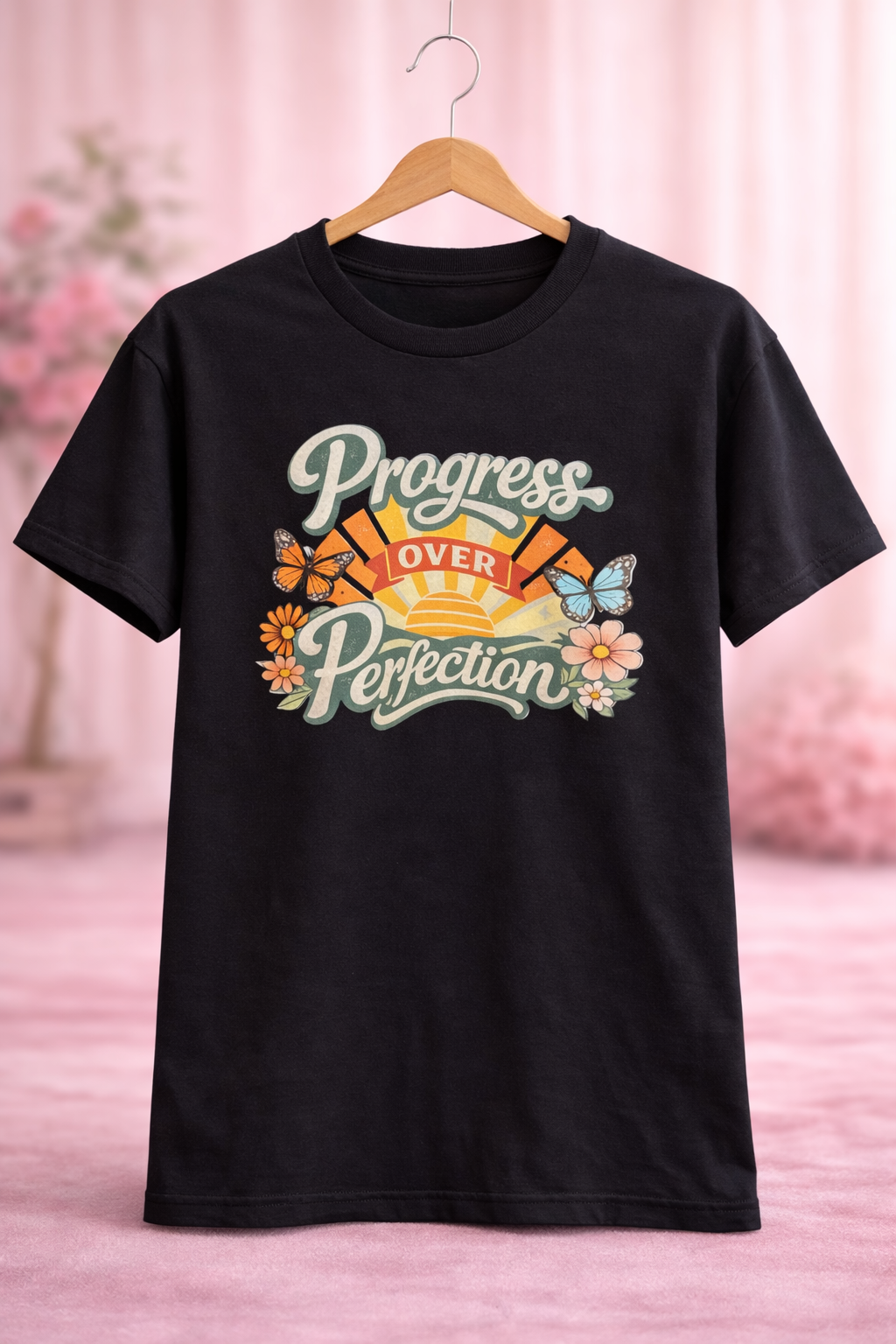 "Progress Over Perfection" Tee