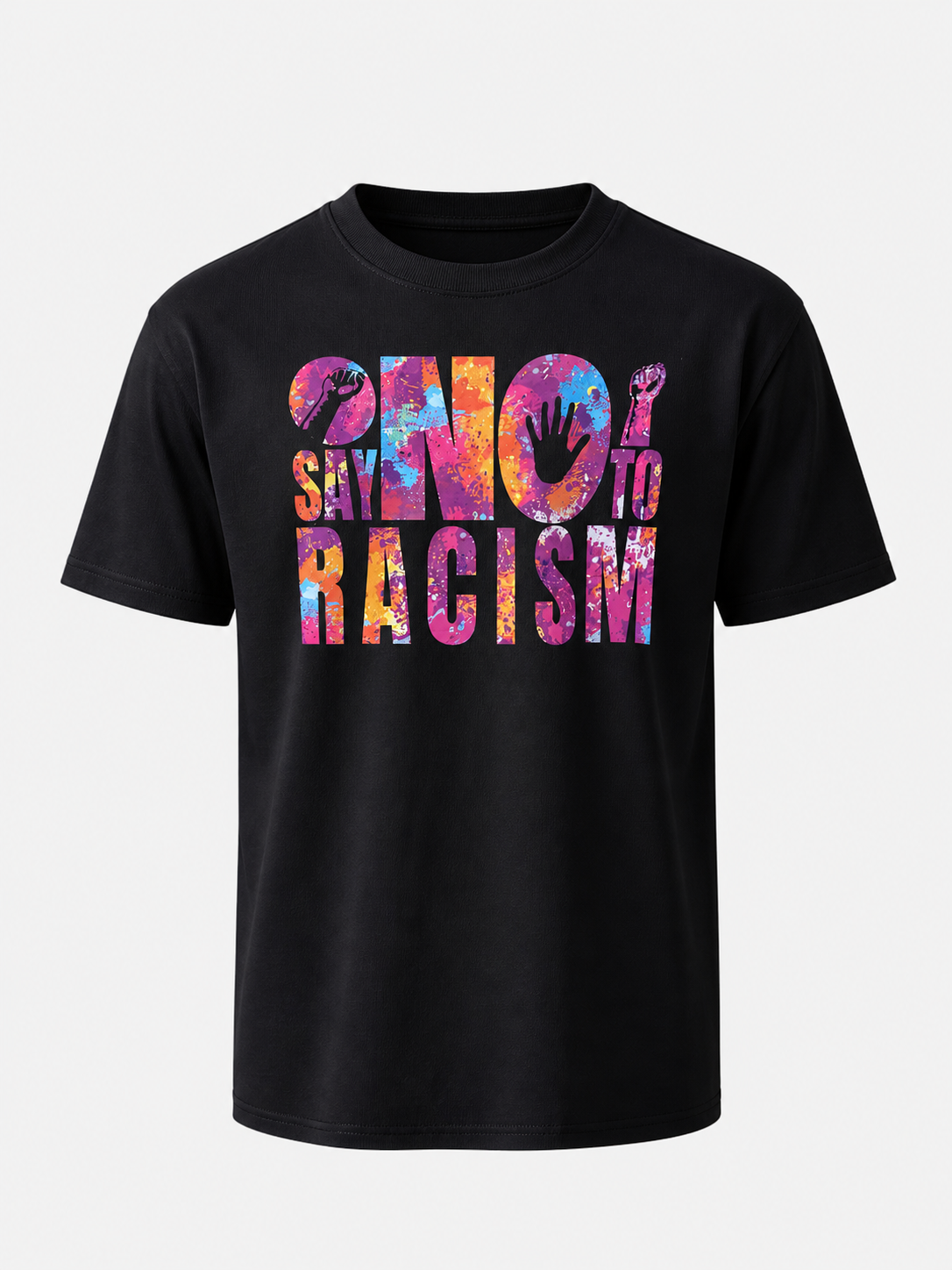 Say No To Racism - Cotton Gildan Tee
