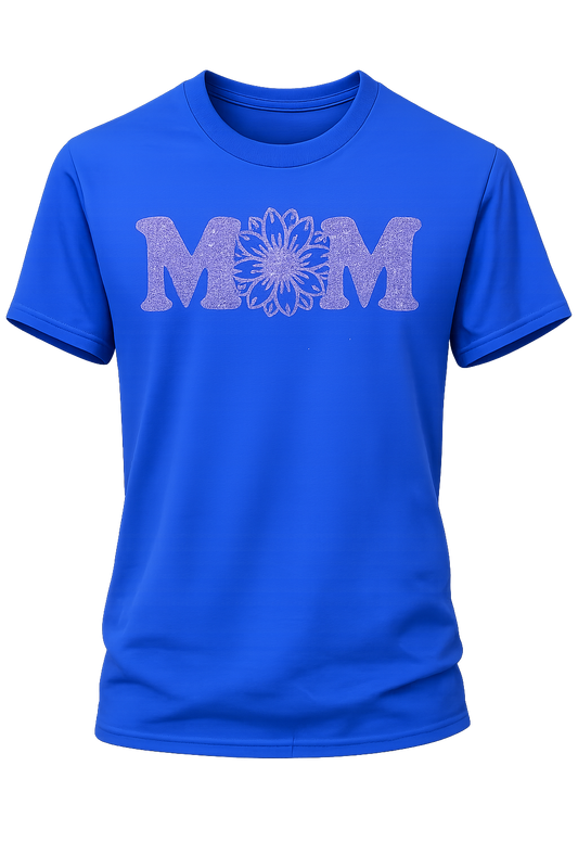 MOM Floral Graphic Tee