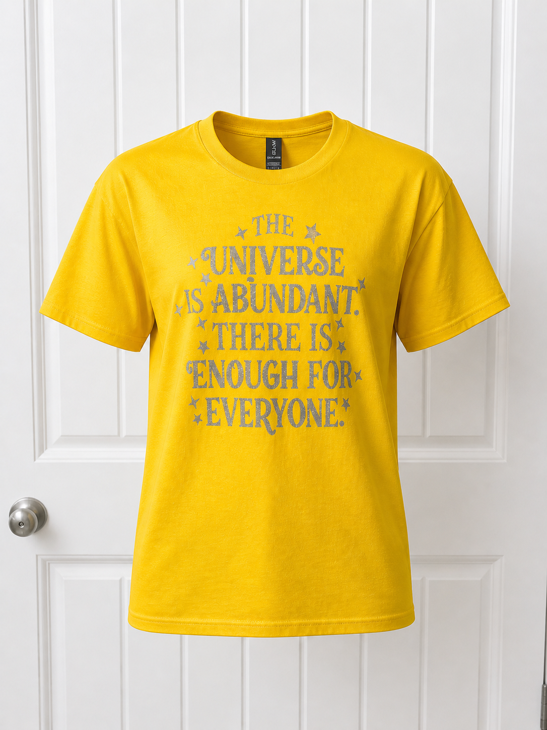 ✨ Abundant Universe Affirmation Tee | Positive Message Graphic T-Shirt
