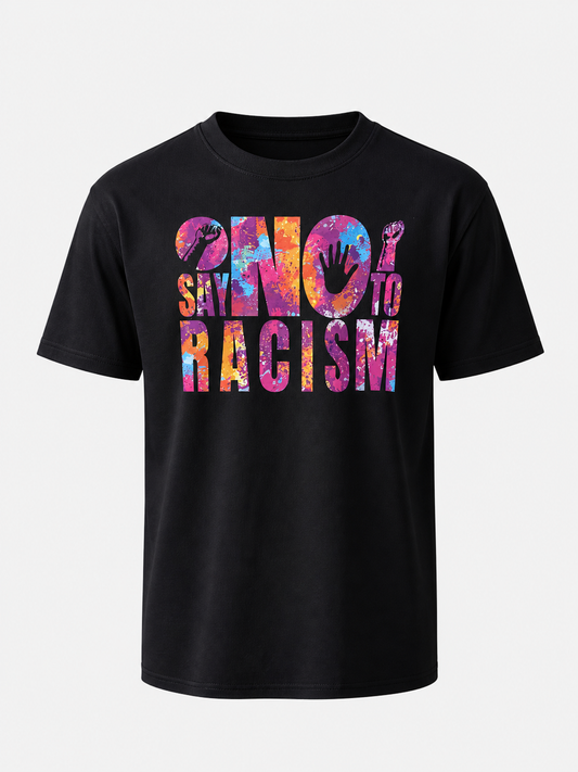Say No To Racism - Cotton Gildan Tee
